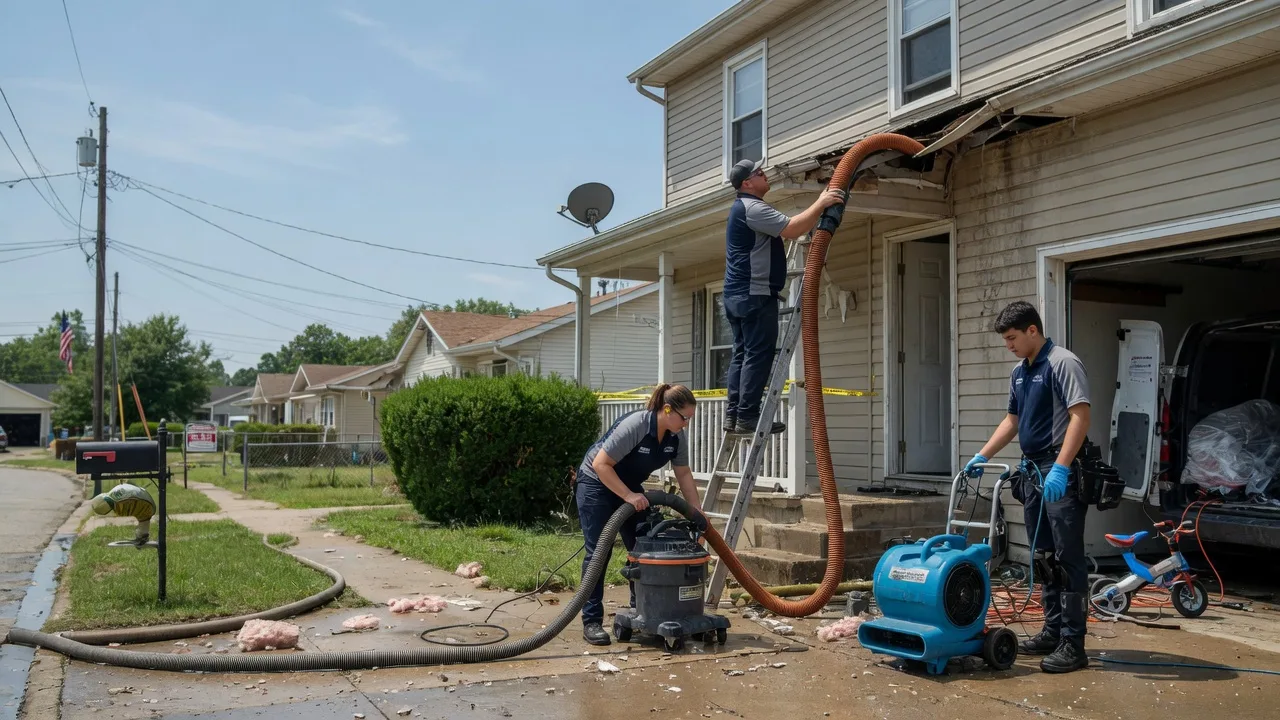 Water Damage Restoration in Frost, TX near me